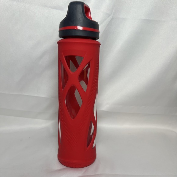 Zulu Water Bottle 20oz Glass Silicone Sleeve Leakproof Sports BPA-Free Drinkware - Picture 3 of 8